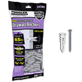 Toggler 7/16 in. D X 1-5/16 in. L Nylon Phillips Head Drywall Anchors 50 each