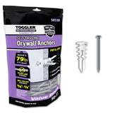 Toggler 5/8 in. D X 1-5/8 in. L Nylon Phillips Head Drywall Anchors 50 each
