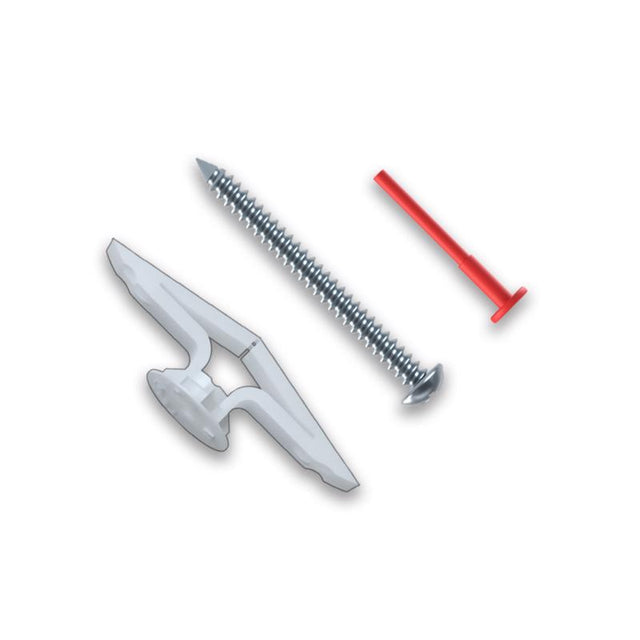 Toggler 7/16 in. D X 1-1/2 in. L Plastic Flat Head Drywall Anchors 5 pc