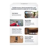 Feit Electric Matte Black Metal Bluetooth Keypad Entry Smart Lock