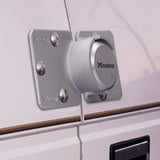 Master Lock Magnum 2-7/8 in. W X 9-1/16 in. L Steel 5-Pin Cylinder Hidden Shackle Padlock