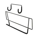 Crawford Hillman 18 in. L Powder Coated Black Metal/Steel Wheelbarrow Holder 1 pk