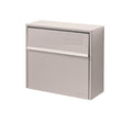Adoorn Locking Galvanized Steel Wall Mount Sand Stone Mailbox