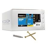 Power Pro No. 9 Ga. X 3 in. L Bronze Star Flat Head Deck Screws