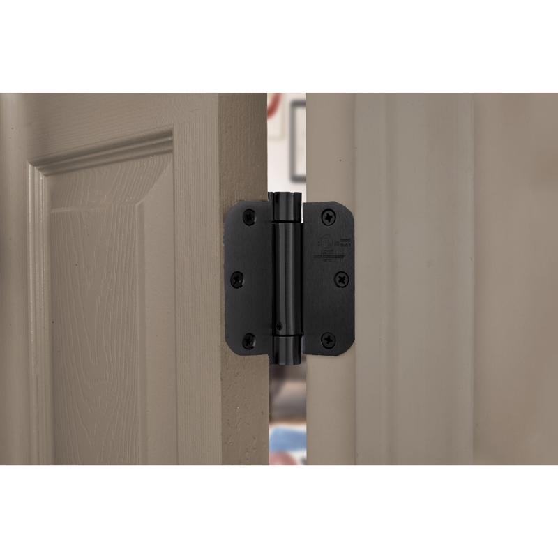 ACE 3.5 in. L Matte Self Closing Hinge 1 pk