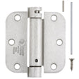 ACE 3.5 in. L Satin Nickel Self Closing Hinge 1 pk