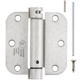 ACE 3.5 in. L Satin Nickel Self Closing Hinge 1 pk