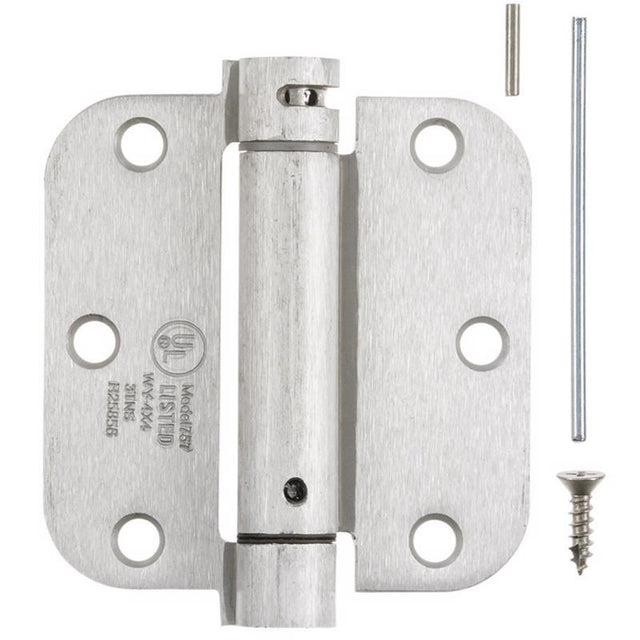 ACE 3.5 in. L Satin Nickel Self Closing Hinge 1 pk