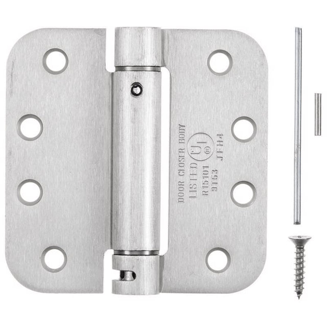 ACE 4 in. L Satin Nickel Self Closing Hinge 1 pk