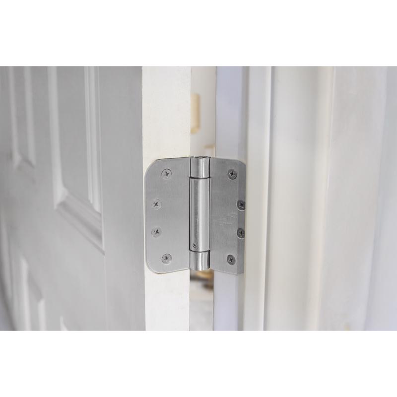 ACE 4 in. L Satin Nickel Self Closing Hinge 1 pk