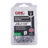 GRK Fasteners No. 10 Ga. X 1.5 in. L Star Washer Head Coarse Construction Screws