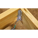 GRK Fasteners No. 9 Ga. X 2.5 in. L Star Washer Head Coarse Construction Screws
