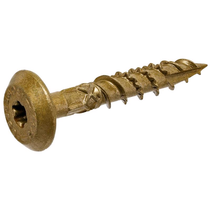 PowerPro 1/4 in. X 1 1/2 in. L Star Carbon Steel Lag Screw 75 pk
