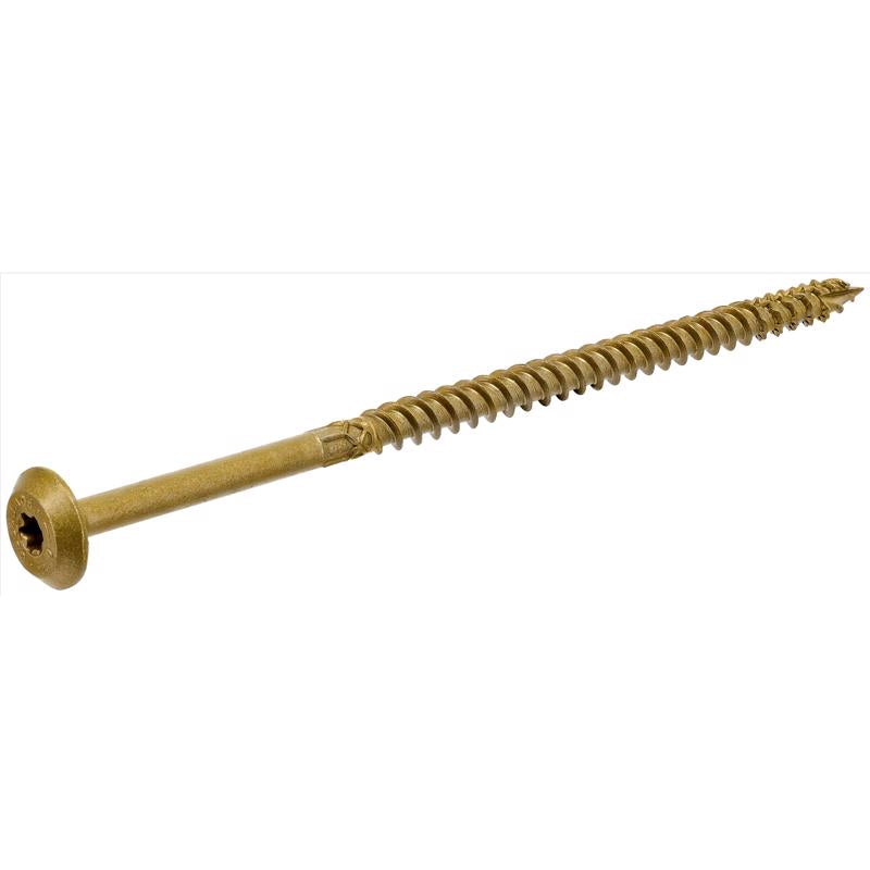 PowerPro 5/16 in. X 6 in. L Star Carbon Steel Lag Screw 24 pk