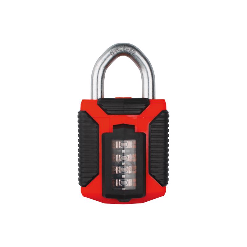 Squire 3.54 in. W Steel 4-Dial Combination Combination Padlock