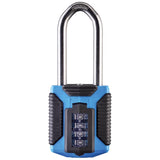 Squire 5.19 in. H X 1.96 in. W X 1.41 in. L Stainless Steel 4-Dial Combination Marine Padlock