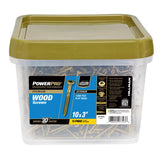 Power Pro No. 10 Ga. X 3 in. L Bronze Star Flat Head Deck Screws