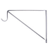 Closet Pro 18 in. L X 1-3/8 in. D Chrome Steel Closet Rod Bracket