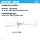 Wright Products 1-1/4 in. D X 10-11/16 in. L White Steel Lanai Door Repair Kit 1 pc