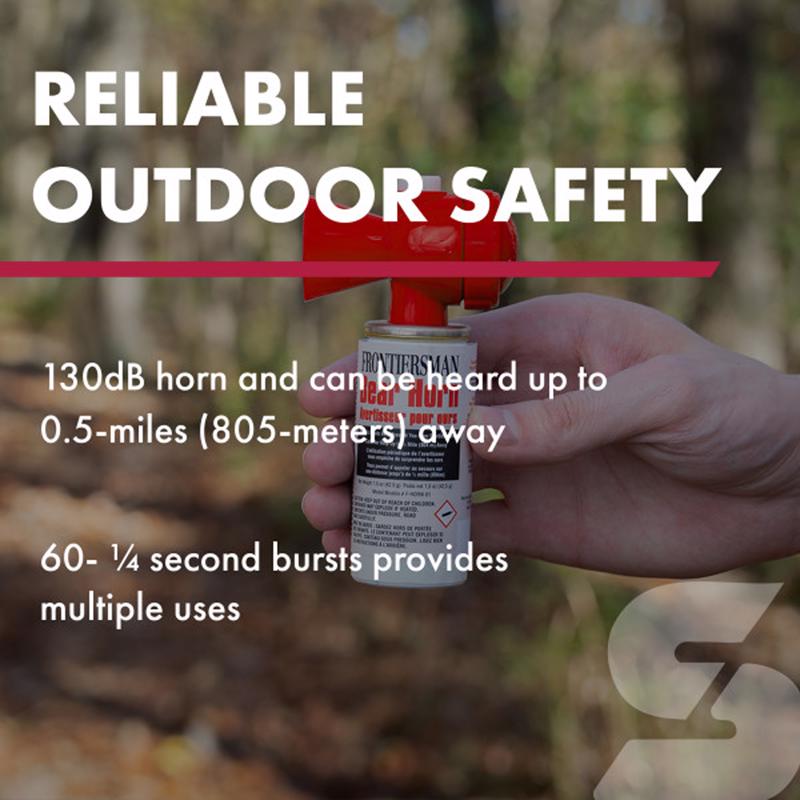 Sabre Frontiersman Red Multi-Material Safety Horn