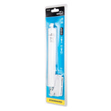 Wright White Aluminum Pneumatic Adjustable Hinge Pin Door Closer
