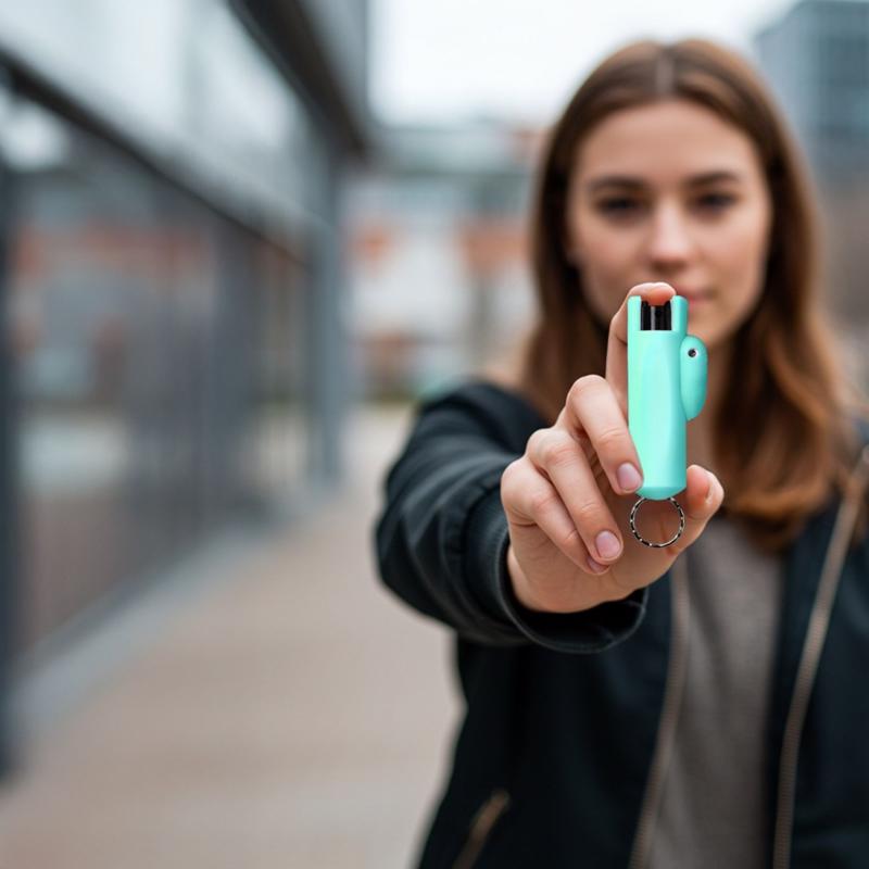 Guard Dog Security AccuFire Teal Plastic Pepper Spray