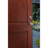 Kwikset Chelsea Satin Nickel Entry Handleset 1.75 in.