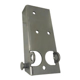 Richelieu 2.5 in. W X 6 in. L Steel Bottom Roller Bracket
