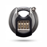 Magnum 2-3/4 in. W Stainless Steel 4-Pin Cylinder Shrouded Padlock