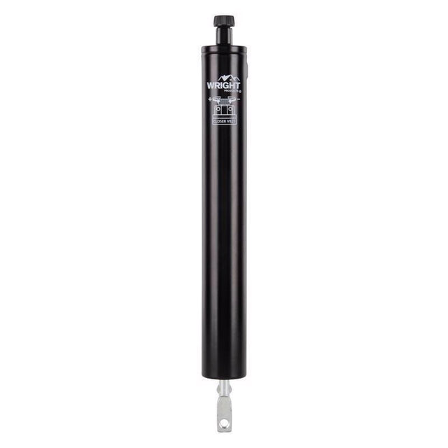 Wright Products Black Aluminum Pneumatic Door Closer