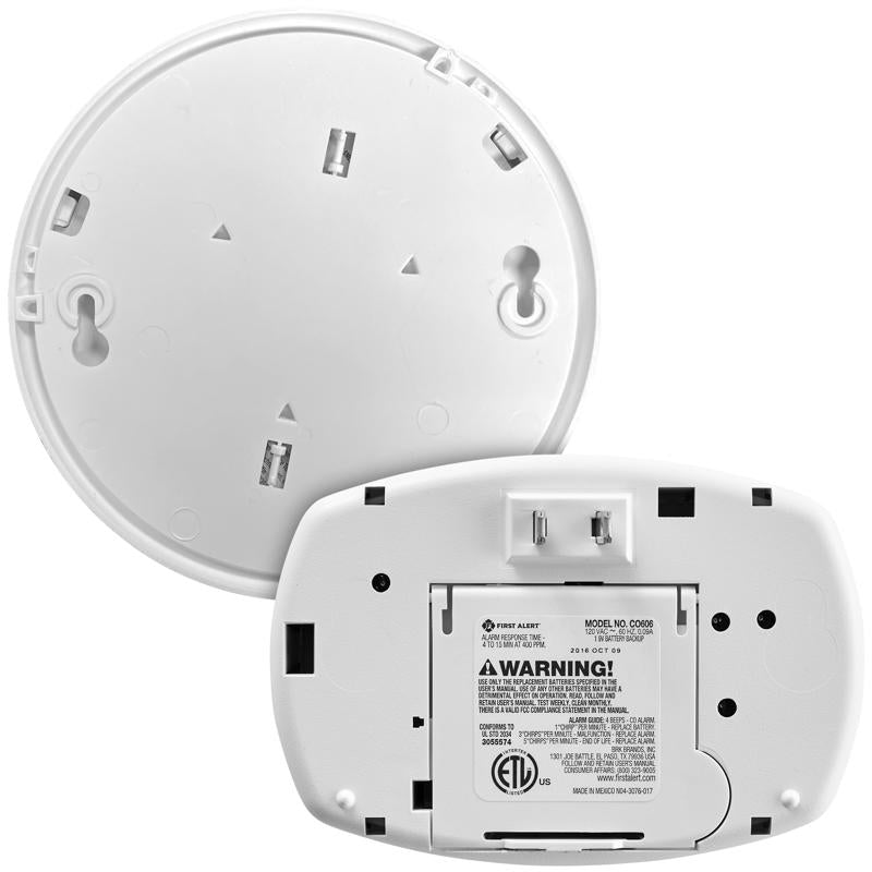 First Alert 10-Year Battery Electrochemical/Photoelectric Smoke and Carbon Monoxide Combination Pack