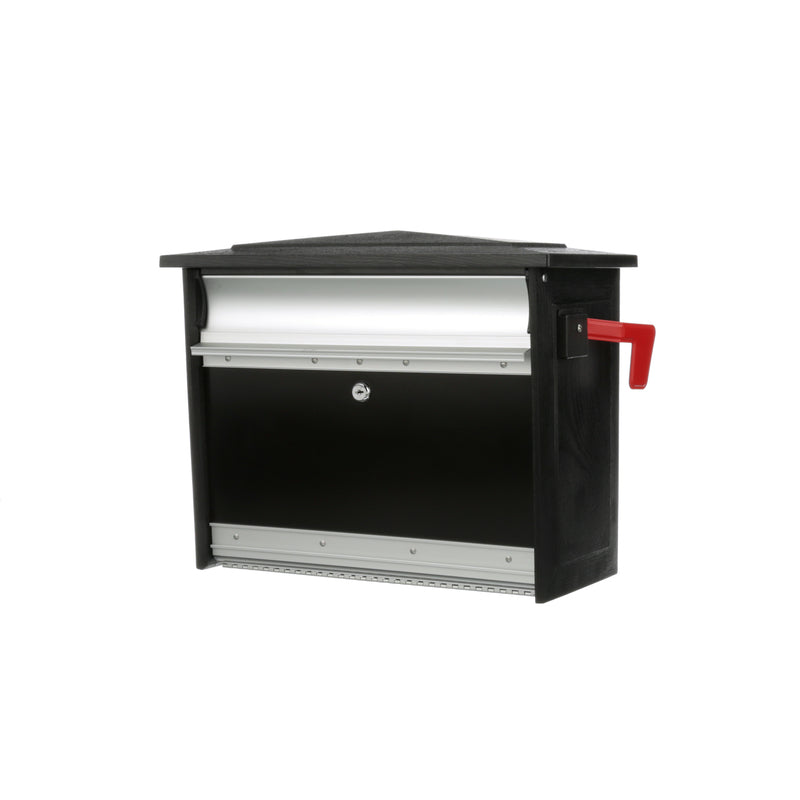 MAILBOX LOCKING MEDM BLK