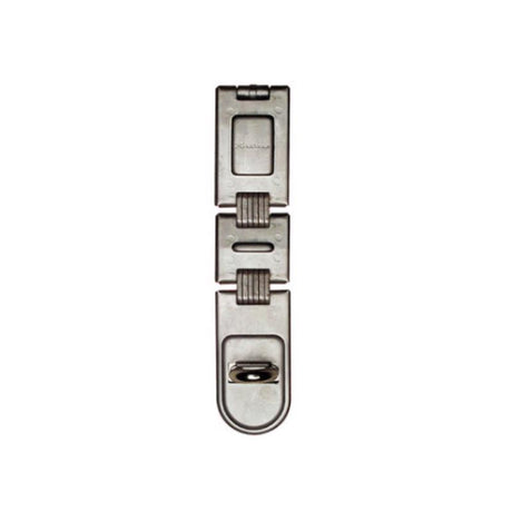 Master Lock Zinc-Plated Hardened Steel 7-3/4 in. L Double Hinge Safety Hasp 1 pk