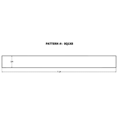Alexandria Moulding 1 in. X 8 in. W X 6 ft. L Pine Board #2/BTR Premium Grade