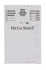 WELDABLESHEET12"X18"X22G