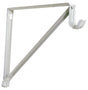 SUPPORT SHELF&ROD WHT