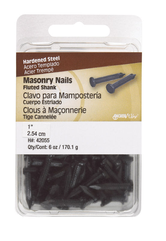 MASONRY NAIL 1" 6OZ