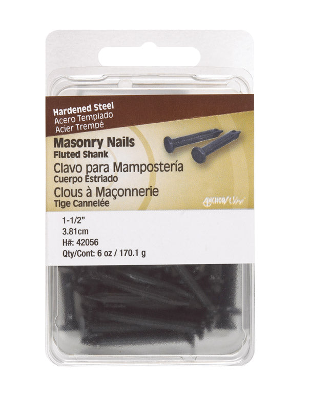 MASONRY NAIL 1-1/2" 6OZ