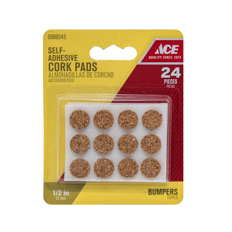 PAD CORK 1/2" CD/24