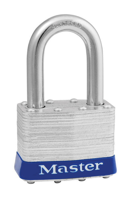 PADLOCK SILVER STEEL 2"
