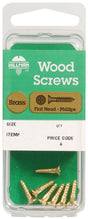 SCRW WD PHL FH 6X1.25CD4