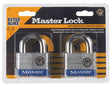 PADLOCK 2"LAMINATED 2PK