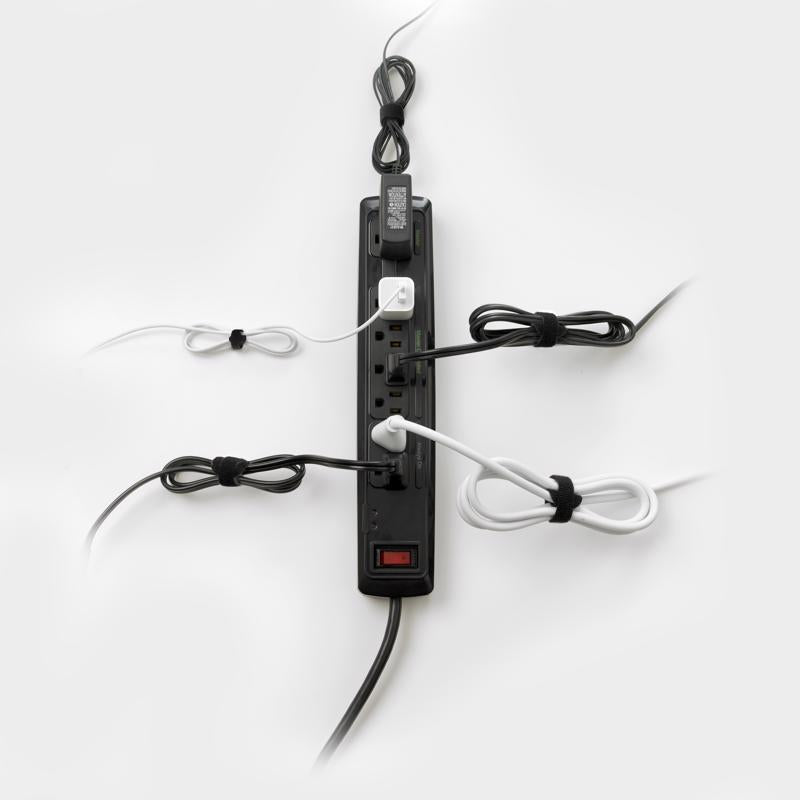 VELCRO Brand ONE-WRAP Small Nylon Ties 8 in. L 5 pk