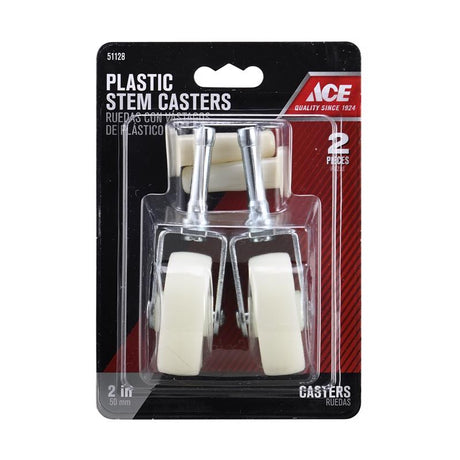 CASTR 2"STEM WH ACE CD2