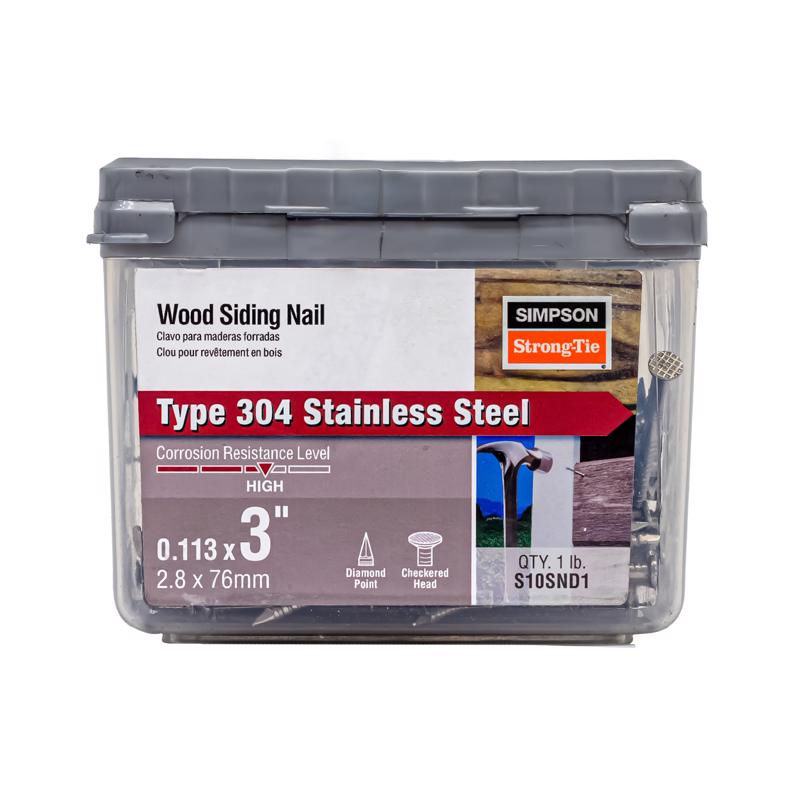 NAIL SIDING SS 10D 1LB
