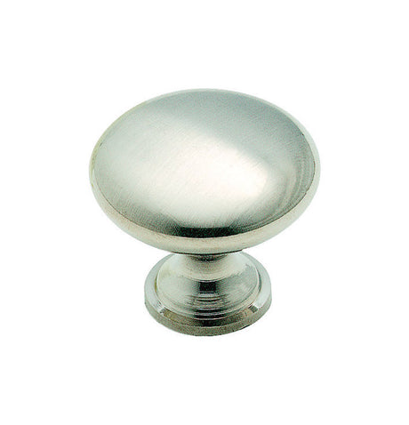 KNOB 1-3/16"RND CHROME