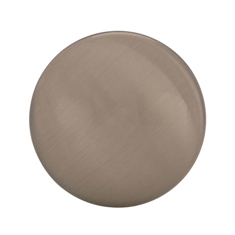 Amerock Allison Round Cabinet Knob 1-3/16 in. D 1-1/8 in. Brushed Chrome 1 pk