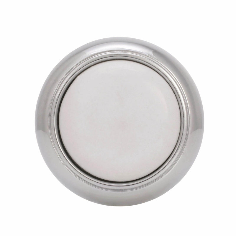 Amerock Allison Traditional Classics Round Cabinet Knob 1-3/16 in. D 15/16 in. Polished Chrome 1 pk