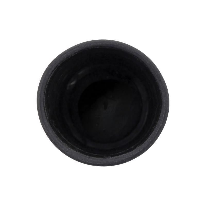 Ace Rubber Leg Tip Black Round 1 in. W 4 pk