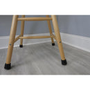 Ace Rubber Leg Tip Black Round 1 in. W 4 pk